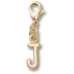 Crocs - Gold Letter J Charm Jibbitz™ charms