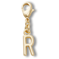 Crocs - Gold Letter R Charm Jibbitz™ charms