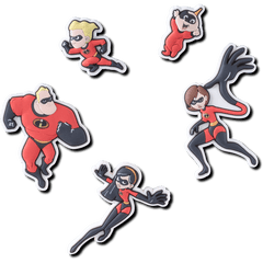 Crocs - Pixar Incredibles 5 Pack Jibbitz charm