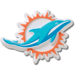 Crocs - NFL Miami Dolphins Logo Jibbitz™ charms