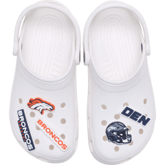 Crocs - NFL Denver Broncos 5 Pack Jibbitz Shoe Charm
