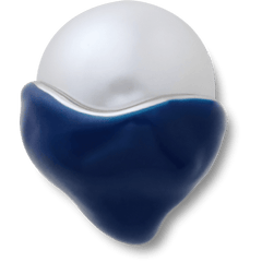 Crocs - Blue Dipped Enamel SMT Pearl Jibbitz™ charms