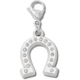 Crocs - Lucky Silver Horseshoe Charm Jibbitz charm