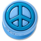 Crocs - Blue Peace Sign Icon Jibbitz™ charms