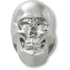 Crocs - Silver Skull Jibbitz™ charms