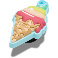 Crocs - Waffle Ice Cream Cone Jibbitz™ charms