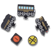 Crocs - 3D Train 5 Pack Jibbitz™ charms