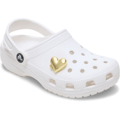 Crocs - Gold Bubble Locket Heart Jibbitz™ charms