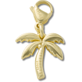 Crocs - Gold Palm Tree Charm Jibbitz charm