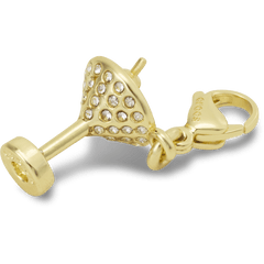 Crocs - Gold Martini Charm Jibbitz charm