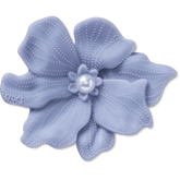 Crocs - Periwinkle Flower with Pearl Jibbitz™ charms