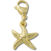 Crocs - Gold Starfish Charm Jibbitz charm