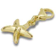 Crocs - Gold Starfish Charm Jibbitz charm