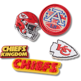 Crocs - NFL Kansas City Chiefs 5 Pack Jibbitz Shoe Charm