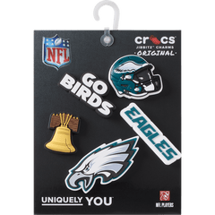 Crocs - NFL Philadelphia Eagles 5 Pack Jibbitz Shoe Charm