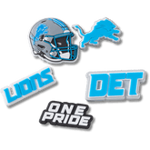 Crocs - NFL Detroit Lions 5 Pack Jibbitz Shoe Charm