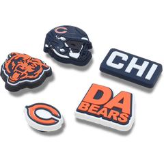 Crocs - NFL Chicago Bears 5 Pack Jibbitz Shoe Charm