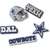 Crocs - NFL Dallas Cowboys 5 Pack Jibbitz Shoe Charm