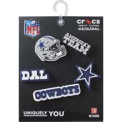 Crocs - NFL Dallas Cowboys 5 Pack Jibbitz Shoe Charm
