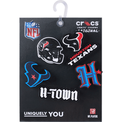 Crocs - NFL Houston Texans 5 Pack Jibbitz Shoe Charm