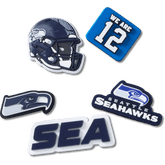 Crocs - NFL Seattle Seahawks 5 Pack Jibbitz Shoe Charm
