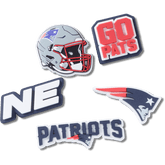 Crocs - NFL New England Patriots 5 Pack Jibbitz Shoe Charm
