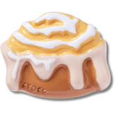 Crocs - Cinnamon Roll with Icing Jibbitz™ charms