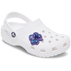 Crocs - Squish Purple Hibiscus Jibbitz™ charms