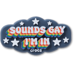 Crocs - Sounds Gay Im In Jibbitz™ charms
