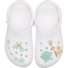 Crocs - Blue Dainty Floral 5 Pack Jibbitz™ charms