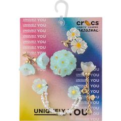 Crocs - Blue Dainty Floral 5 Pack Jibbitz™ charms