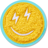Crocs - Mega Chenille Happy Face Jibbitz™ charms