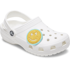 Crocs - Mega Chenille Happy Face Jibbitz™ charms