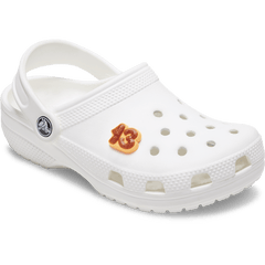 Crocs - Orange Sparkly Number 13 Jibbitz™ charms