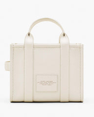 Marc Jacobs The Leather Small Tote Bag Cotton/Silver