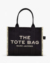 Marc Jacobs The Jacquard Large Tote Bag Black