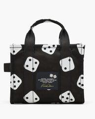 Marc Jacobs Derrick Adams X Marc Jacobs Canvas Small Tote Bag Black/White