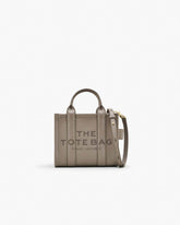 Marc Jacobs The Leather Crossbody Tote Bag Cement