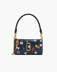 Marc Jacobs The Trinket Snapshot Convertible Shoulder Bag Navy Multi