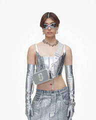Marc Jacobs The Metallic Snapshot Dtm Silver