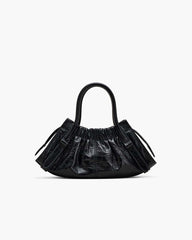 Marc Jacobs The Croc Cristina Small Satchel Black