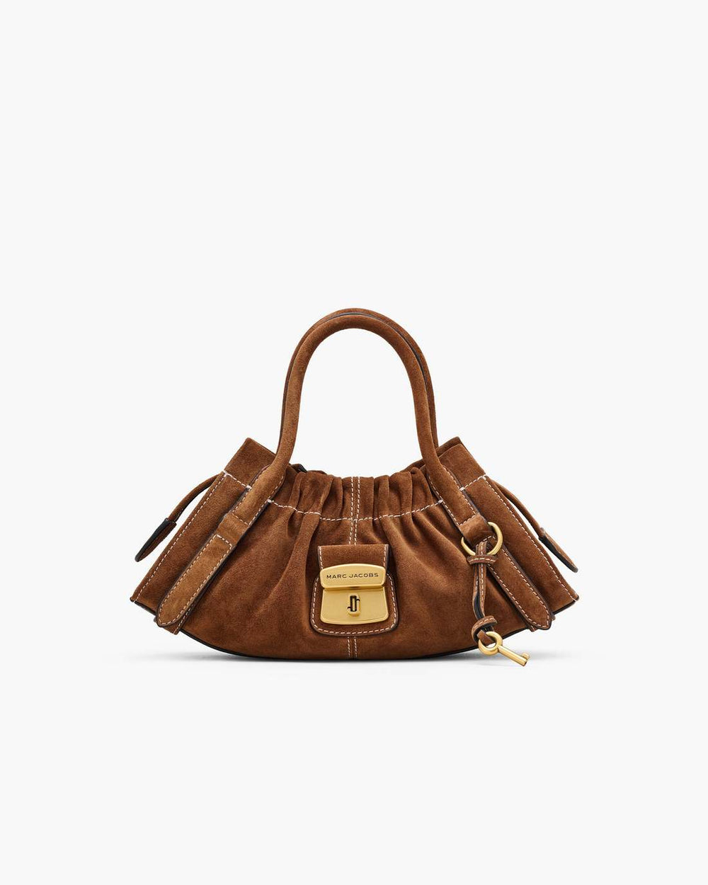 Marc Jacobs The Suede Cristina Small Satchel Copper