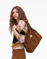 Marc Jacobs The Suede Cristina Tote Copper