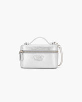 Marc Jacobs The Metallic Everyday Vanity Bag Silver
