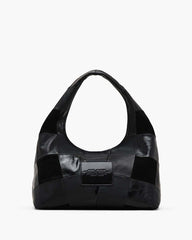 Marc Jacobs The Suede Patchwork Sack Bag Black Multi