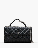 Marc Jacobs The Quilted XL Dual Convertible Shoulder Bag Black