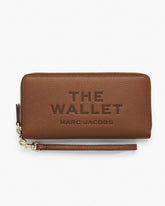 Marc Jacobs The Leather Continental Wallet Argan Oil