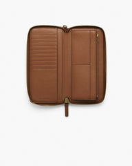 Marc Jacobs The Leather Continental Wallet Argan Oil