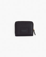 Marc Jacobs The Leather Mini Compact Wallet Black