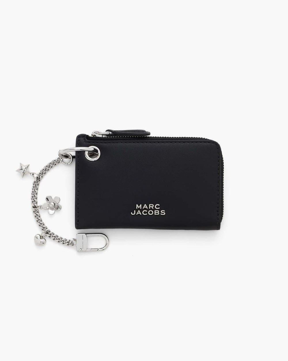 Marc Jacobs The Everyday Top Zip Charm Wallet Black
